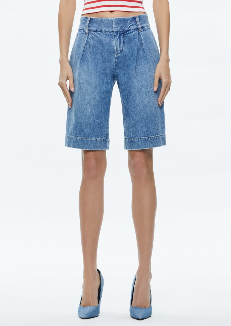 alice + olivia ERIC LOW RISE BERMUDA SHORT