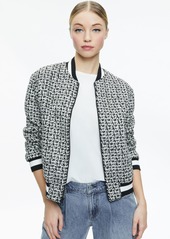 alice + olivia FELISA VARSITY BOMBER JACKET