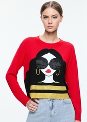 alice + olivia STACEFACE PULLOVER