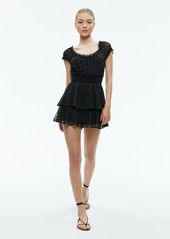 alice + olivia GRACIE RUFFLE ROMPER