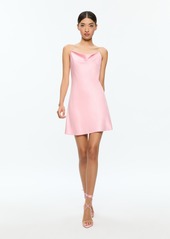 alice + olivia HARMONY MINI SLIP DRESS