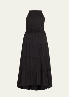 Alice + Olivia Hartley Gathered Midi Dress