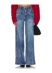 Alice + Olivia High Rise Waistband Jean