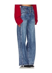 Alice + Olivia High Rise Waistband Jean