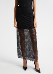 Alice + Olivia Iyanna Lace Maxi Skirt