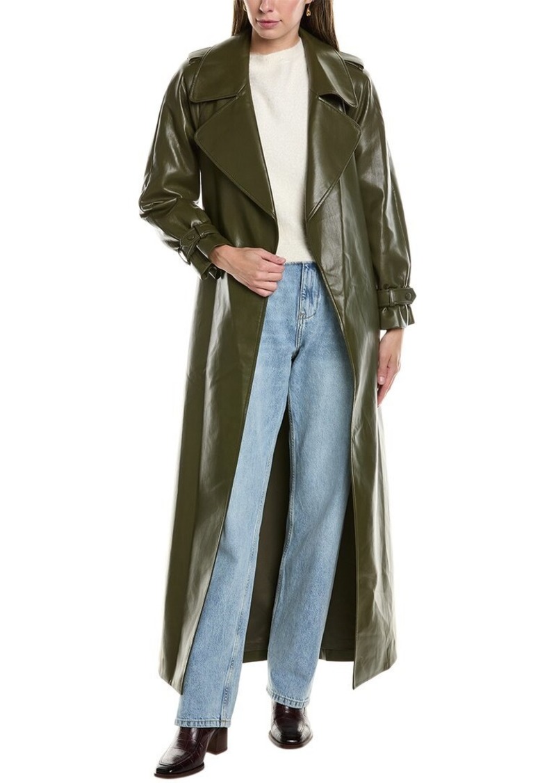 alice + olivia Jarrett Trench Coat