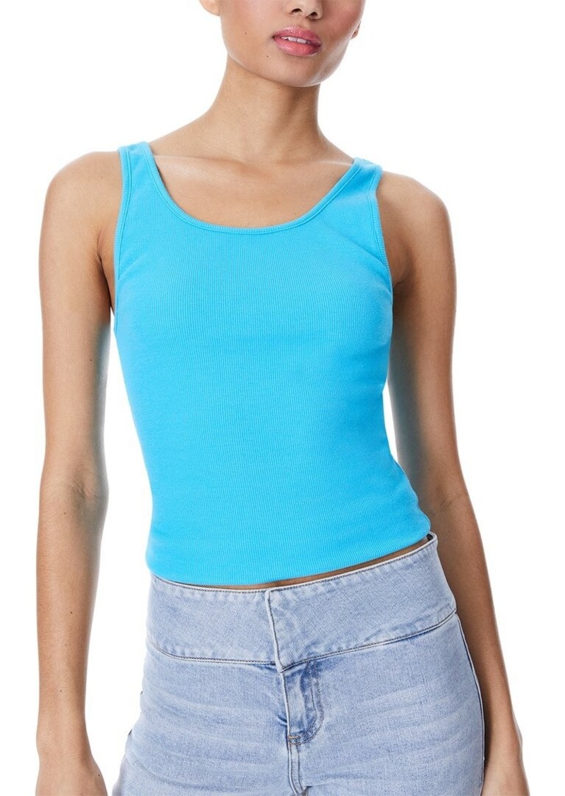 alice + olivia Jemi Rib Tank