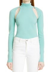 Alice + Olivia Jeremy Fitted Tank & Shrug in Breeze at Nordstrom