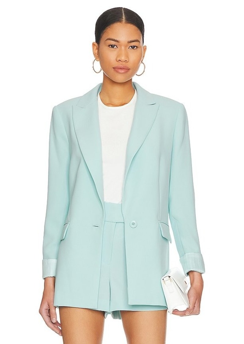 Alice + Olivia Justine Roll Cuff Blazer