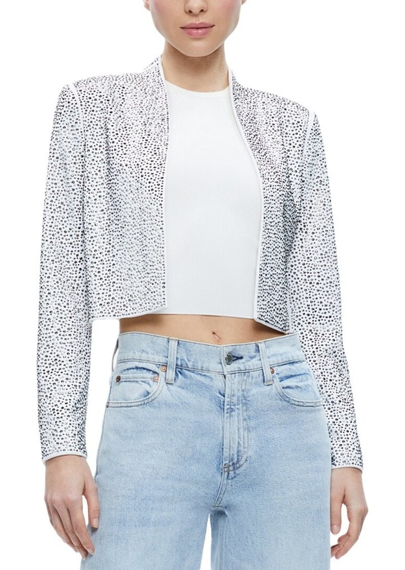 alice + olivia Kalia Open Front Jacket