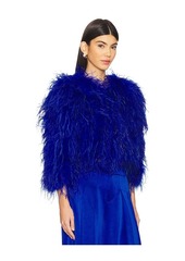 Alice + Olivia Kidman Feather Jacket