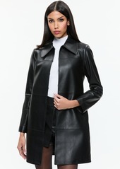 alice + olivia LOGAN LEATHER COAT