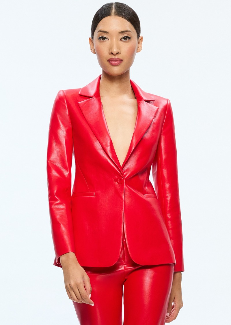 alice + olivia MACEY VEGAN BLAZER