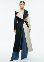 alice + olivia NEVADA TRENCH COAT