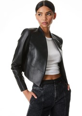 alice + olivia NEW HARVEY LEATHER JACKET