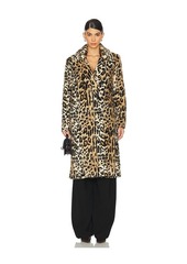 Alice + Olivia Nicholas Oversized Faux Fur Coat