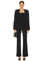 Alice + Olivia Nova Cape Jumpsuit