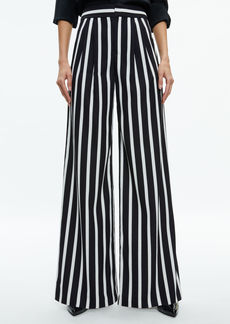alice + olivia POMPEY HIGH WAISTED PLEATED PANTS