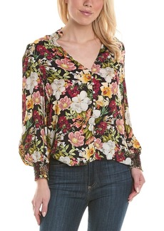 alice + olivia Reilly Silk Blouse