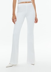 alice + olivia RMP BACK ZIP BOOTCUT PANT