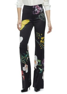 Alice + Olivia Ronnie Floral Flare Pants