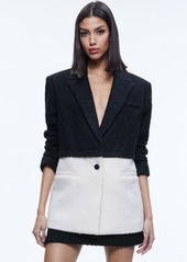 alice + olivia SHAN OVERSIZED TWO-FER BLAZER