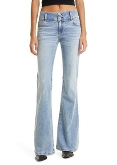 Alice + Olivia Stacey Bell Bottom Jeans
