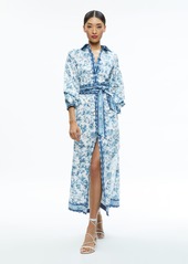 alice + olivia TANIKA BUTTON DOWN MAXI DRESS