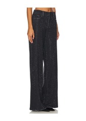 Alice + Olivia Trish Embellished Baggy Jean