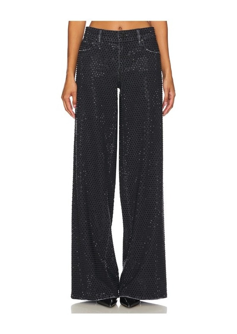 Alice + Olivia Trish Embellished Baggy Jean