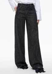 alice + olivia TRISH MID RISE BAGGY JEAN