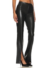 Alice + Olivia Walker Faux Leather Pant
