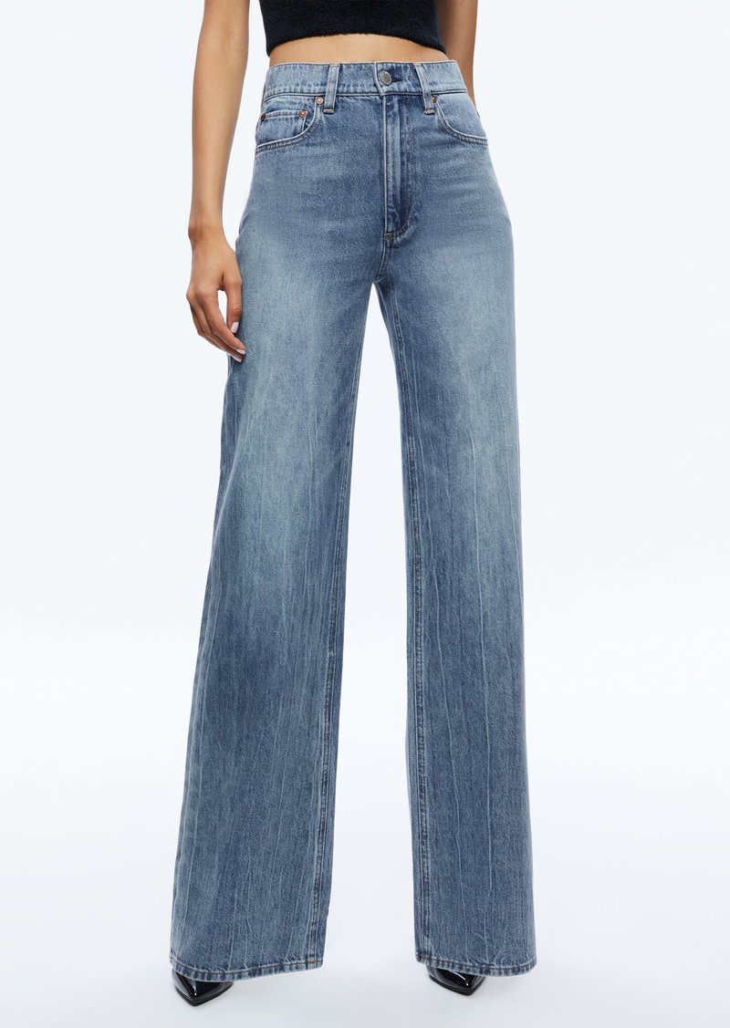 alice + olivia WEEZY FULL LENGTH JEAN