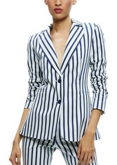 Alice + Olivia Alice and Olivia Breann Striped Blazer