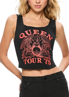 Alice + Olivia Alice and Olivia Breslin Band Tee Tank Top