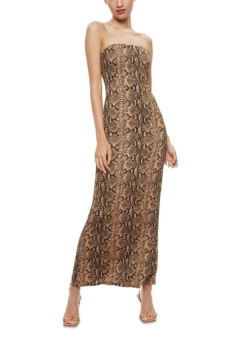 Alice + Olivia Alice and Olivia Delora Strapless Maxi Dress