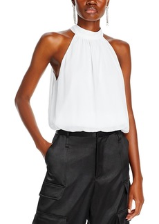 Alice + Olivia Alice and Olivia Maris Halter Neck Top