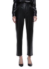 Alice + Olivia Alice and Olivia Ming Faux Leather Ankle Pants