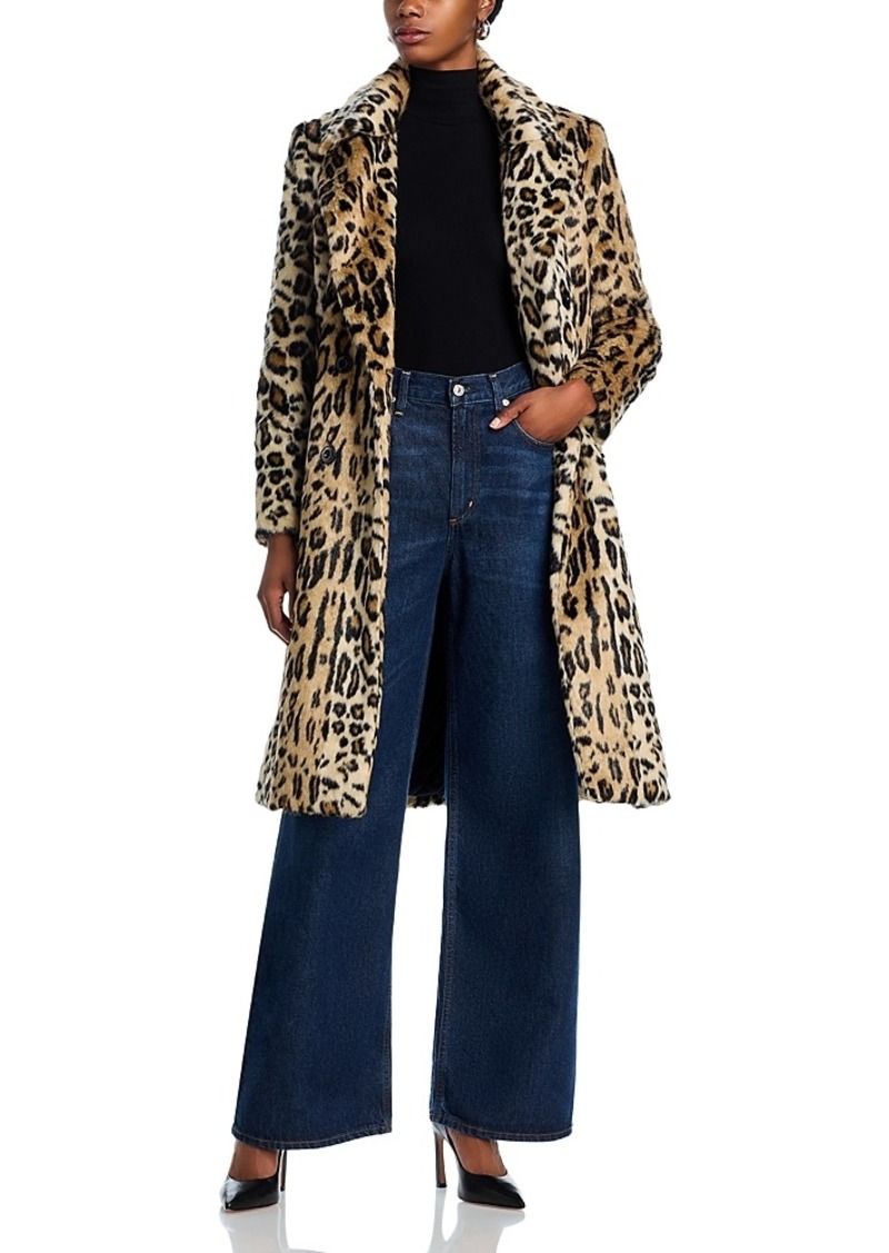 Alice + Olivia Alice and Olivia Nicholas Faux Fur Coat