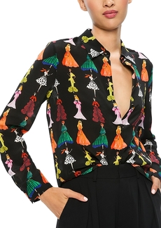 Alice + Olivia Alice and Olivia Willa Silk Blouse