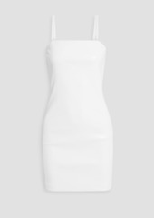 Alice + Olivia Alice Olivia - Fifi faux leather mini dress - White - US 6