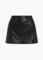 Alice + Olivia Alice Olivia - Laika faux leather mini skirt - Black - US 8