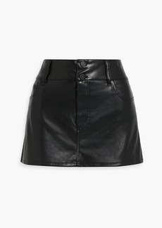 Alice + Olivia Alice Olivia - Laika faux leather mini skirt - Black - US 6