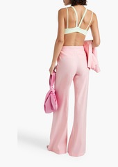 Alice + Olivia Alice Olivia - Linen-blend wide-leg pants - Pink - US 12