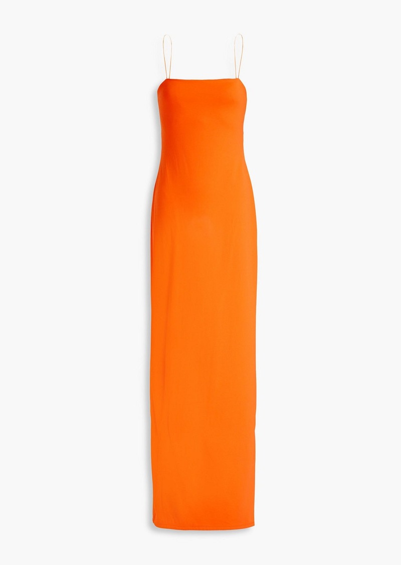 Alice + Olivia Alice Olivia - Nelle cutout jersey maxi dress - Orange - US 8