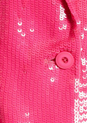 Alice + Olivia Alice Olivia - Macey sequined woven blazer - Pink - US 2