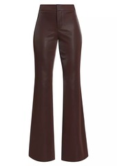 Alice + Olivia Andrew Faux Leather Bootcut Pants