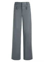 Alice + Olivia Aspen High-Rise Double-Waist Pants