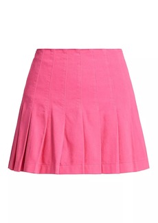 Alice + Olivia Carter Denim Skirt