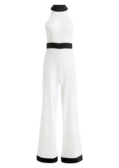 Alice + Olivia Cataline Sleeveless Wide-Leg Jumpsuit